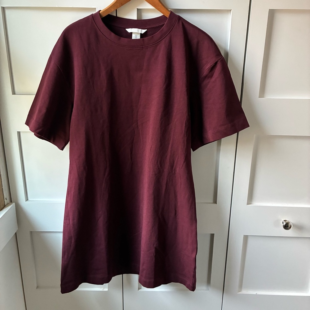 H&M NWT Cotton Tee Shirt Dress Size Medium